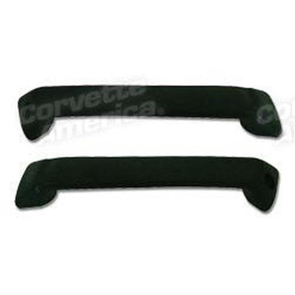 1969 Corvette C3 Door Handles - Green-Inner