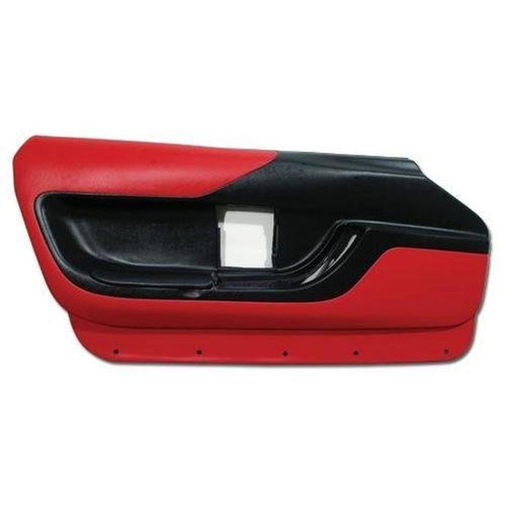 Corvette Door Panel - Red Coupe LH: 1994-1996