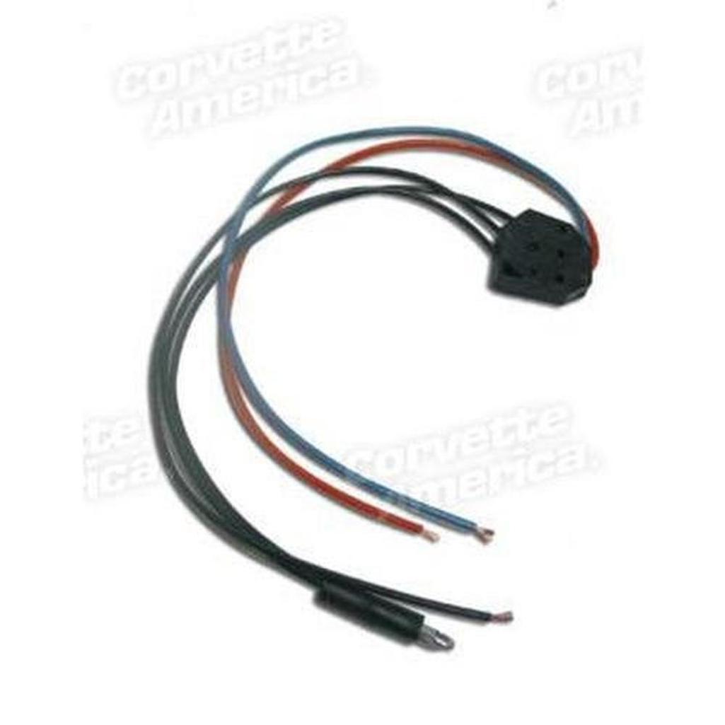Corvette Repair Pigtail. Power Door Lock Switch RH: 1978-1982