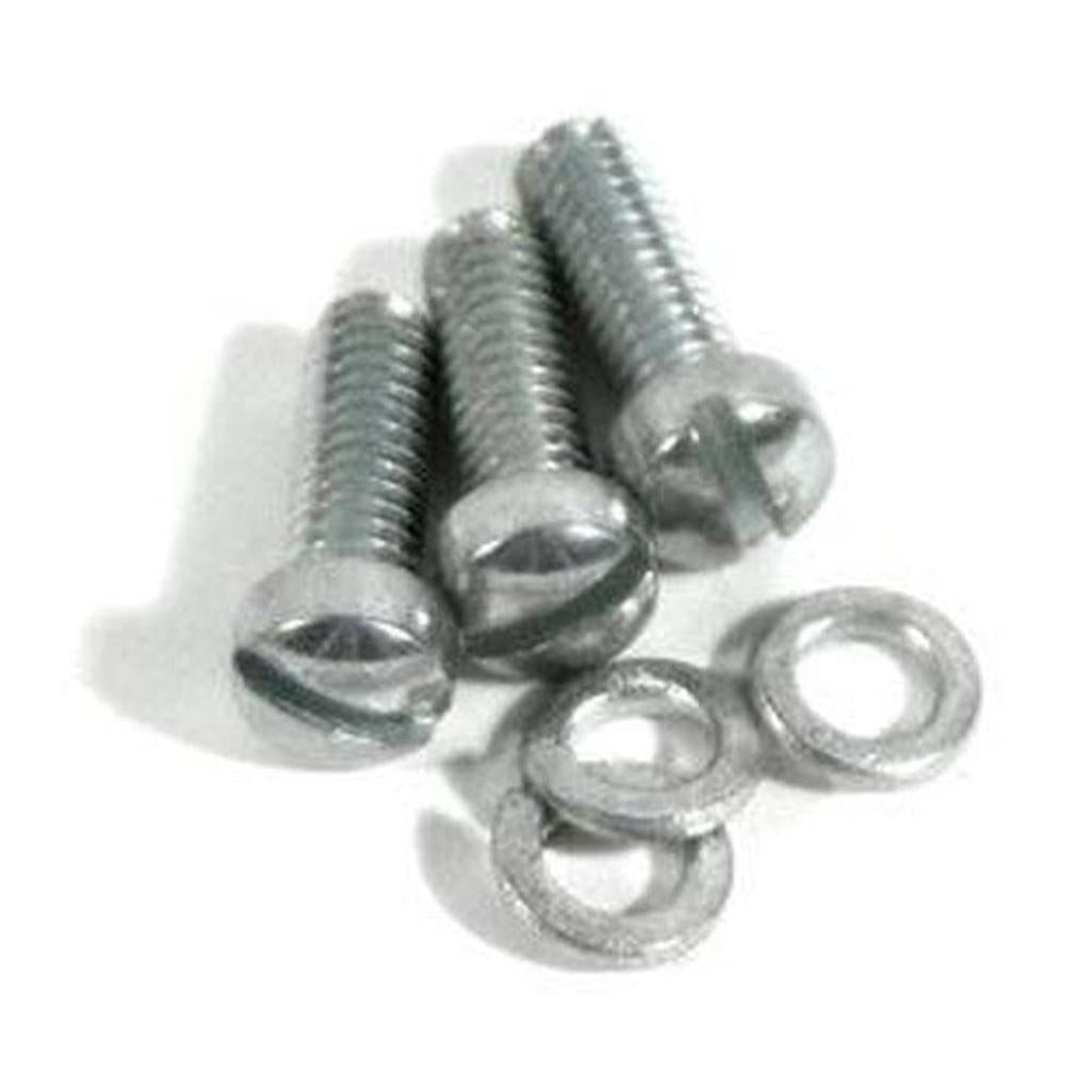 Corvette Choke Housing Mount Screws. WCFB 3 Piece: 1959-1965