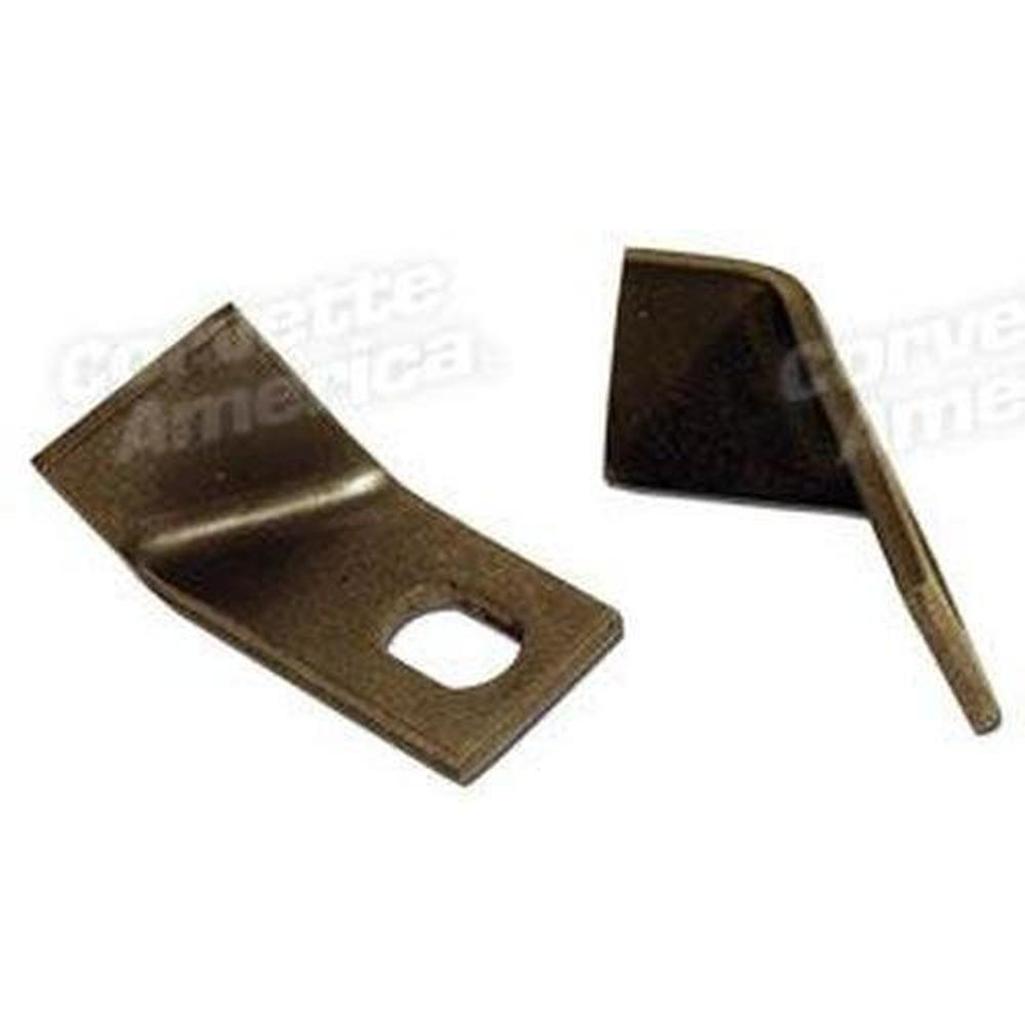 Corvette Rear Brake Line Block Brackets.: 1963-1982