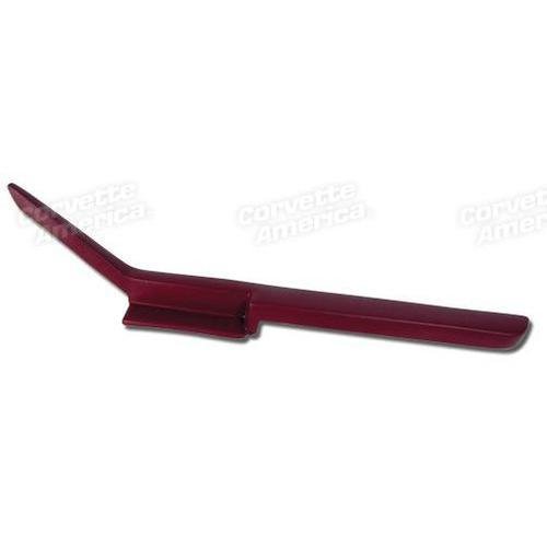 Corvette Armrest. Red RH: 1984-1985