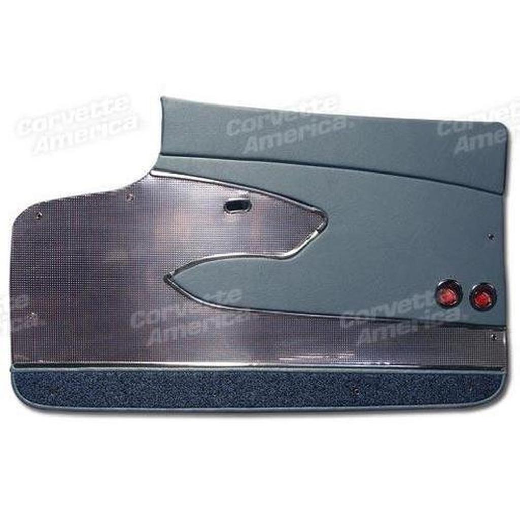 Corvette Door Panels. Blue Deluxe: 1960