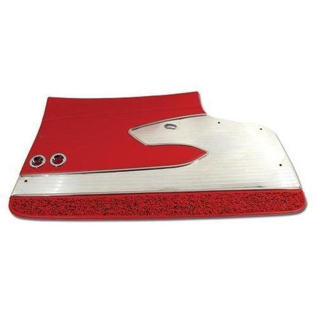 Corvette Door Panels. Red Deluxe: 1961