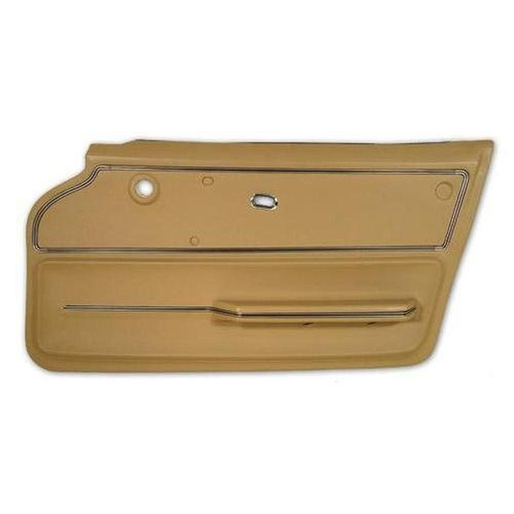 Corvette Door Panel. Saddle Coupe With Trim RH: 1965-1966
