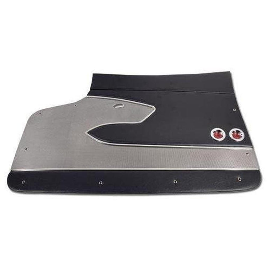 Corvette Door Panels. Black Deluxe: 1959