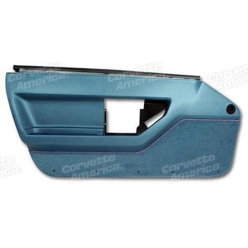 Corvette Door Panel. Blue LH: 1986-1989