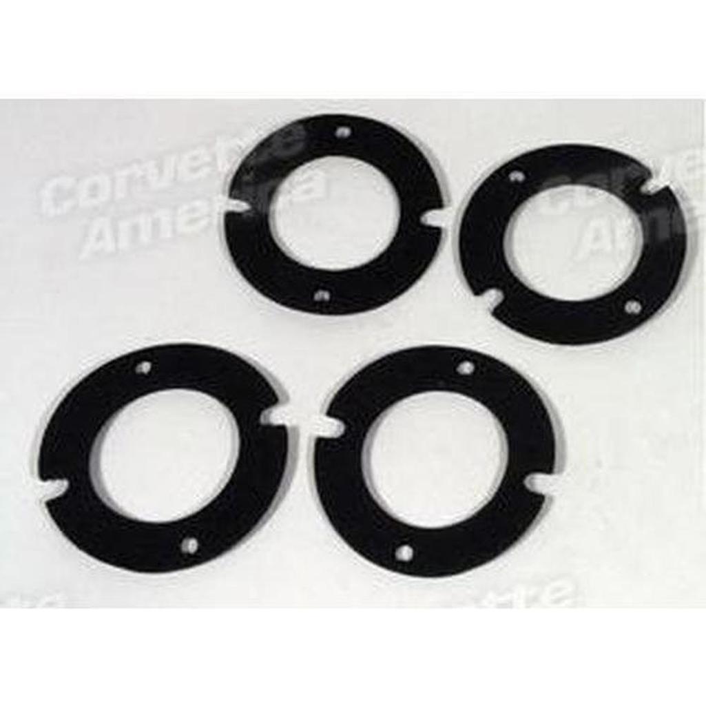 Corvette Taillight To Body Gaskets. 4 Piece Set: 1961-1967