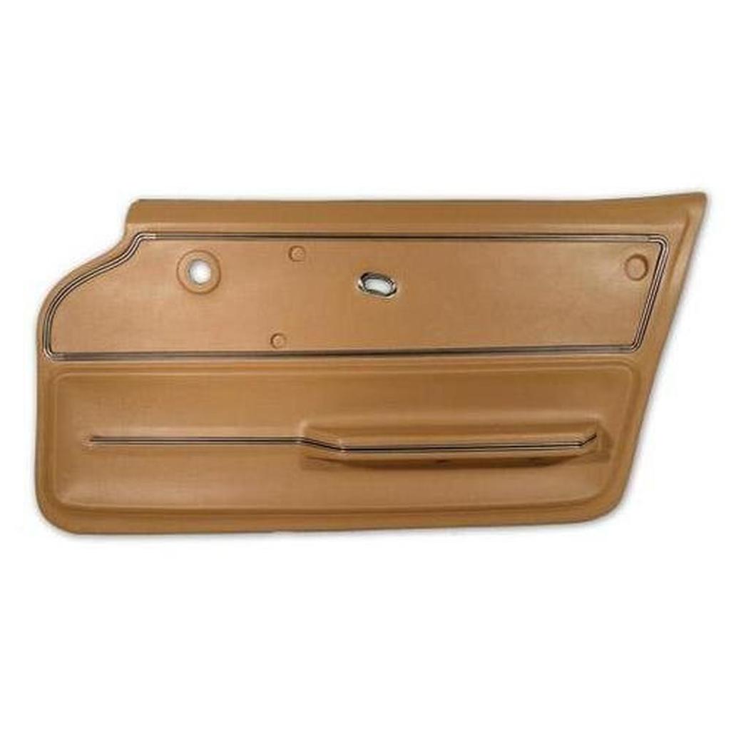 Corvette Door Panel. Saddle Convertible With Trim RH: 1965-1966