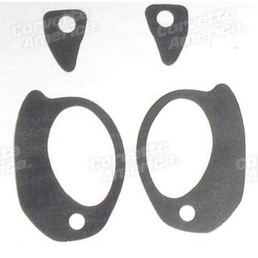 Corvette Door Handle Gasket Set. 4 Piece: 1956-1962