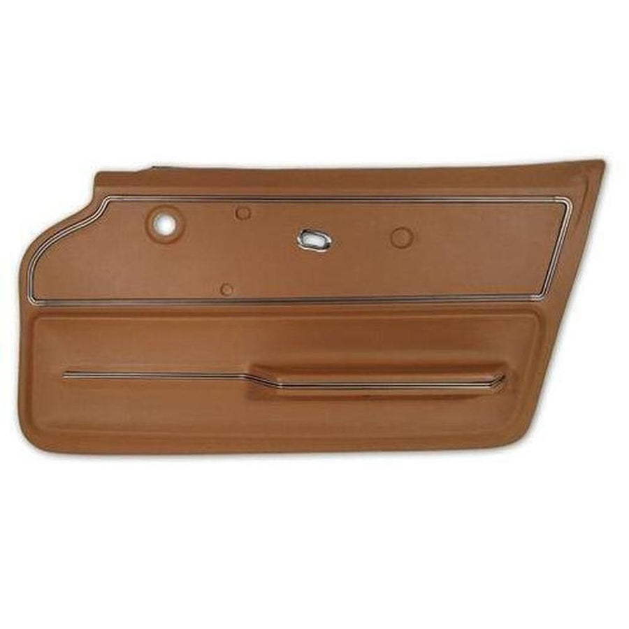 Corvette Door Panel. Saddle Coupe With Trim RH: 1967