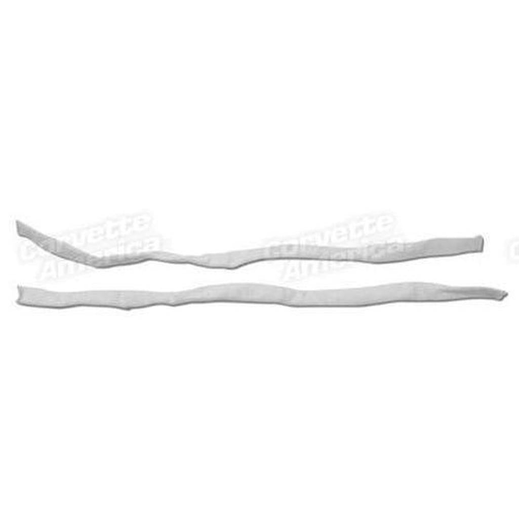 Corvette Door Open Rod Cloth Sleeves.: 1963-1967