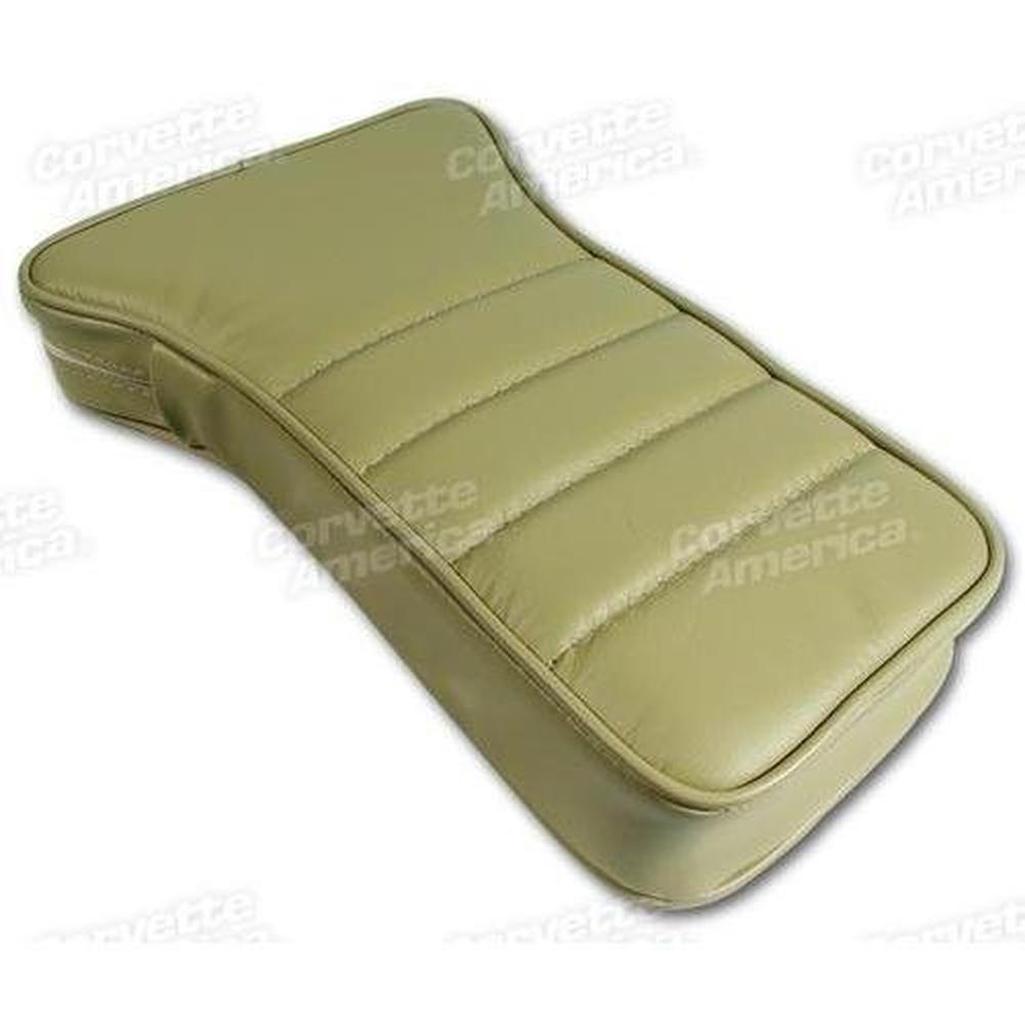 Corvette Center Armrest. Doeskin Leather: 1979-1980