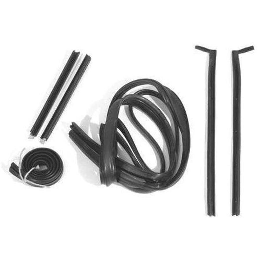 Corvette Weatherstrip Kit. Hardtop 6 Piece Replacement: 1956-1962