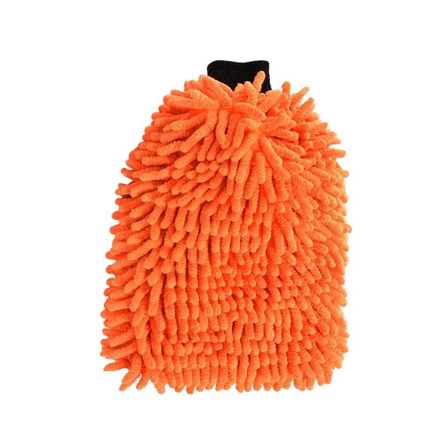 Liquid X Premium Microfiber Wash Mitt - Extra Large : Orange