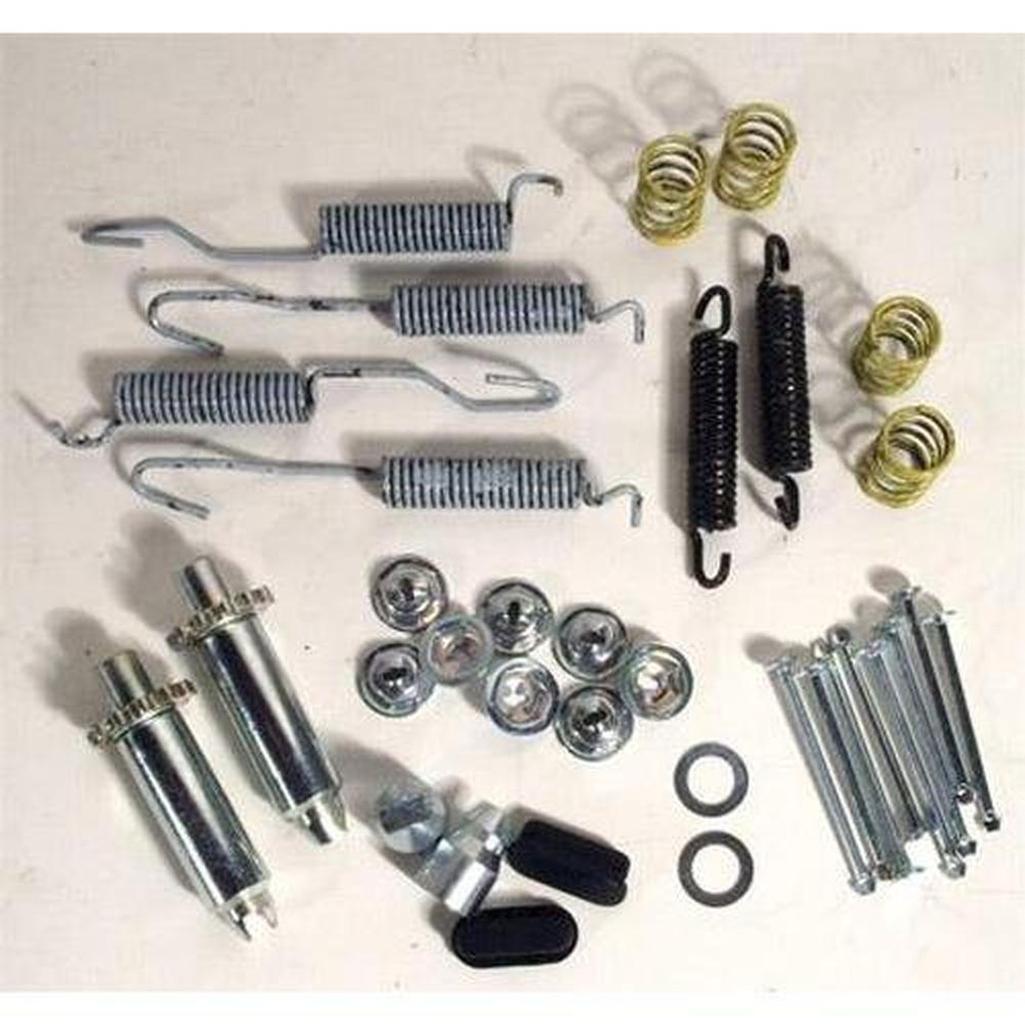 Corvette Brake Shoe Hardware Kit. Front: 1956-1962