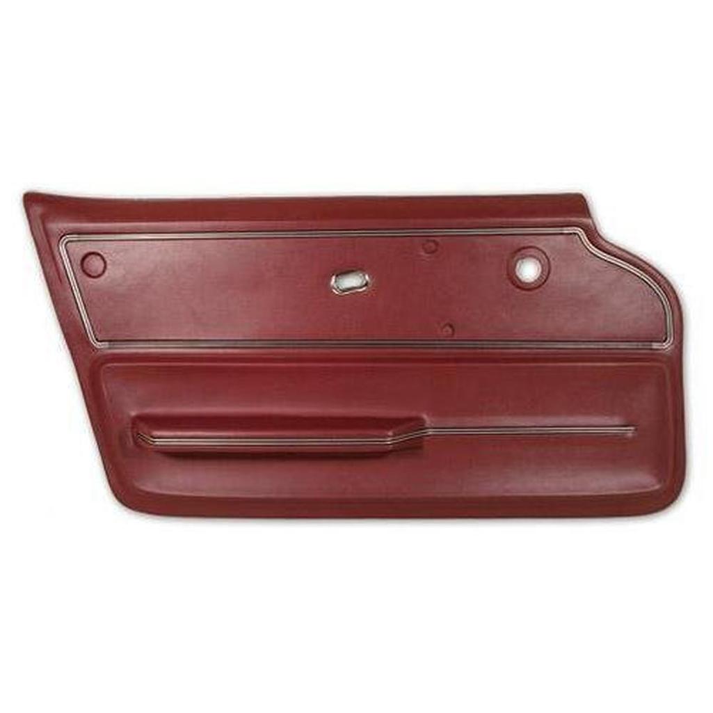 Corvette Door Panel. Maroon Convertible With Trim LH: 1965