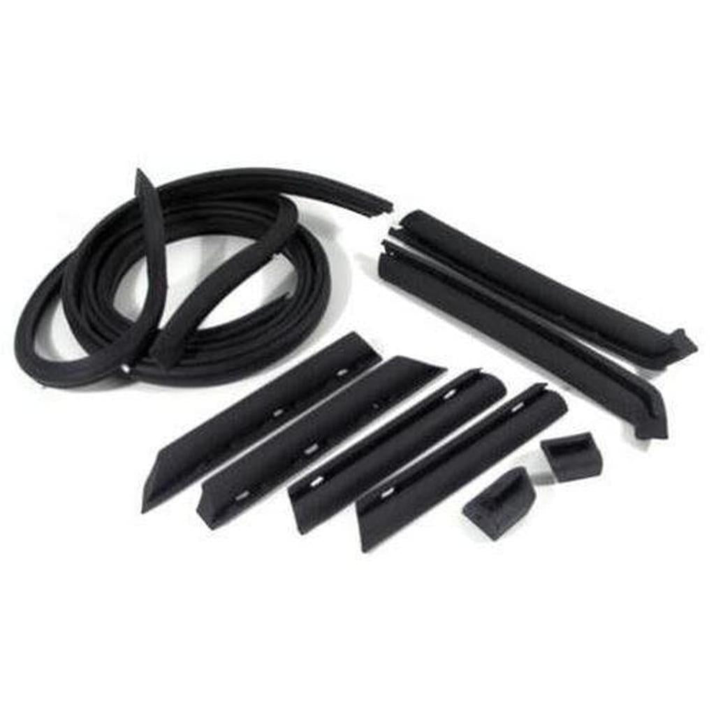 Corvette Weatherstrip Kit. Convertible Top 10 Piece - USA: 1968-1975