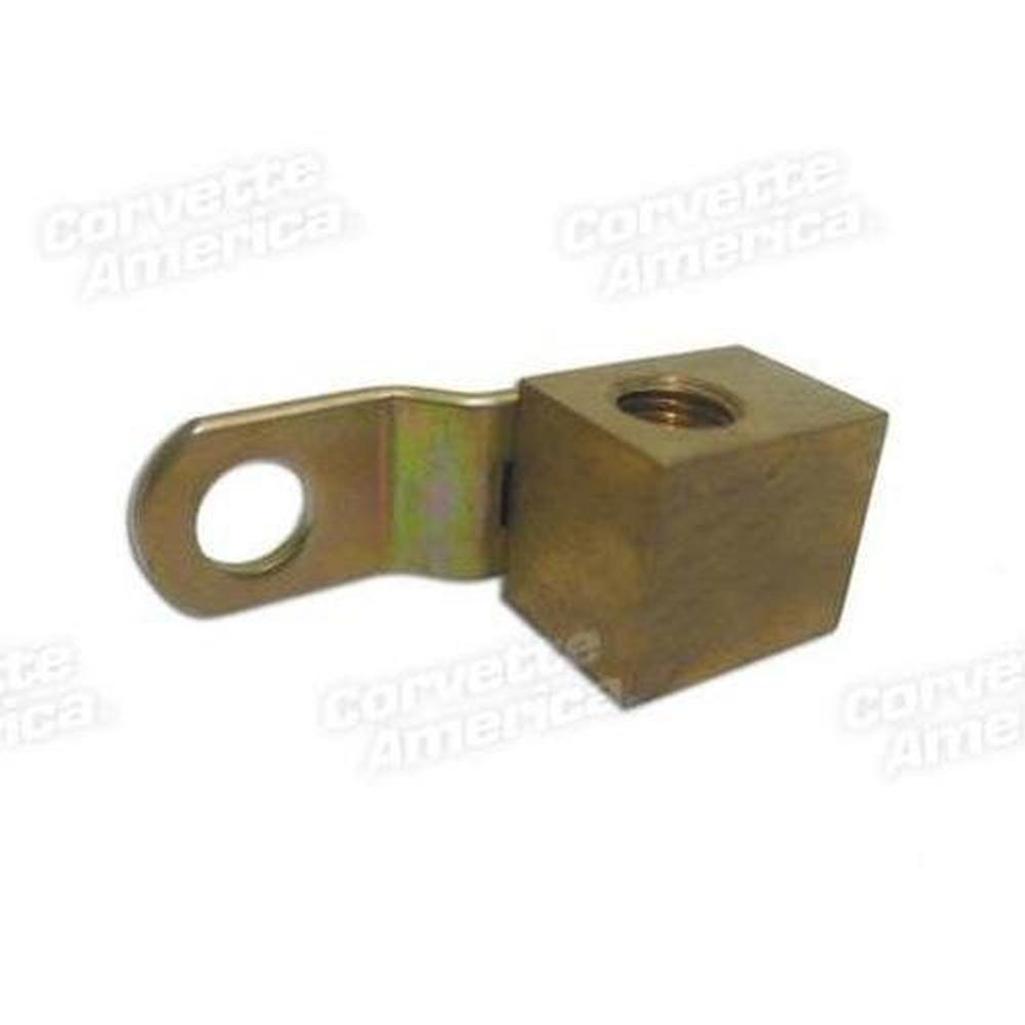 Corvette Brake Line Block. Right Front: 1956-1962