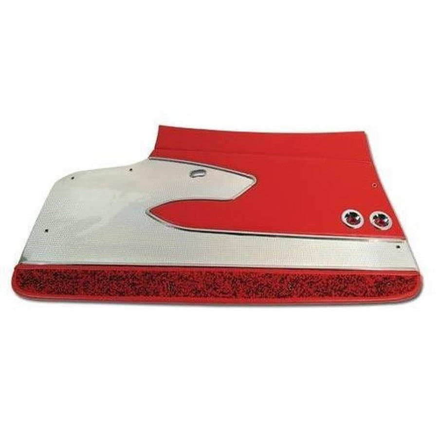 Corvette Door Panels. Red Deluxe: 1960