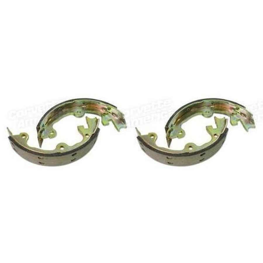 Corvette Park Brake Shoes. 4 Piece Set: 1965-1982