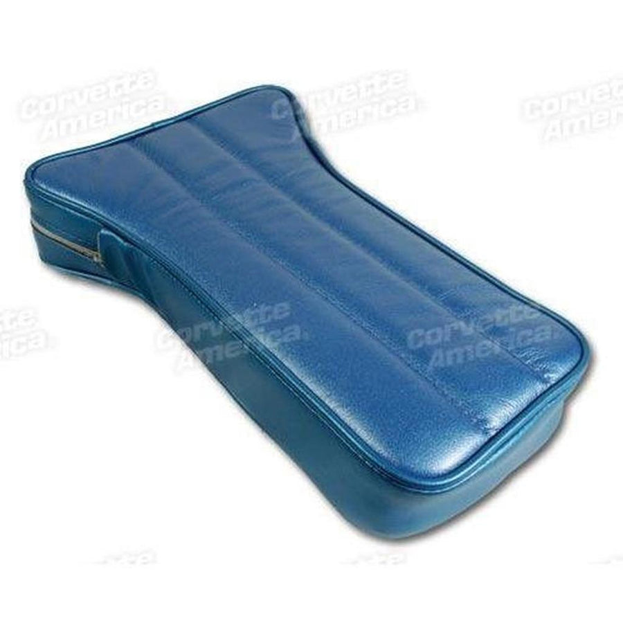1969-1970 Corvette C3 Center Armrest - Bright Blue Leather