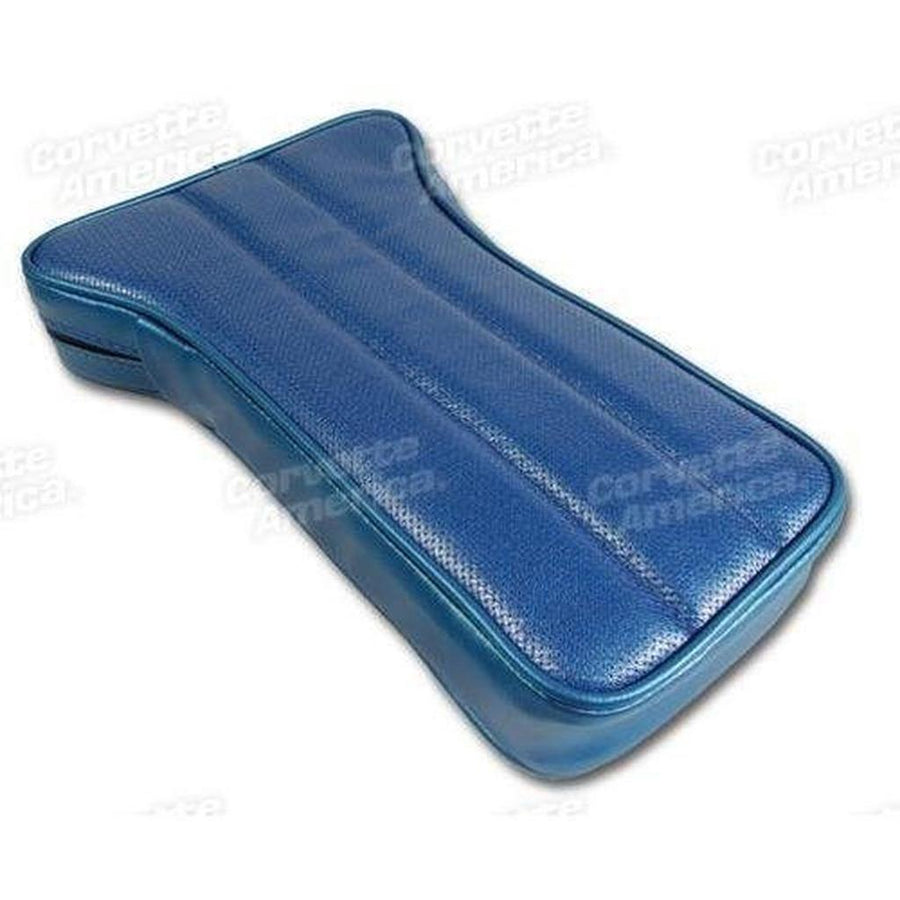 1968 Corvette C3 Center Armrest - Bright Blue Leather