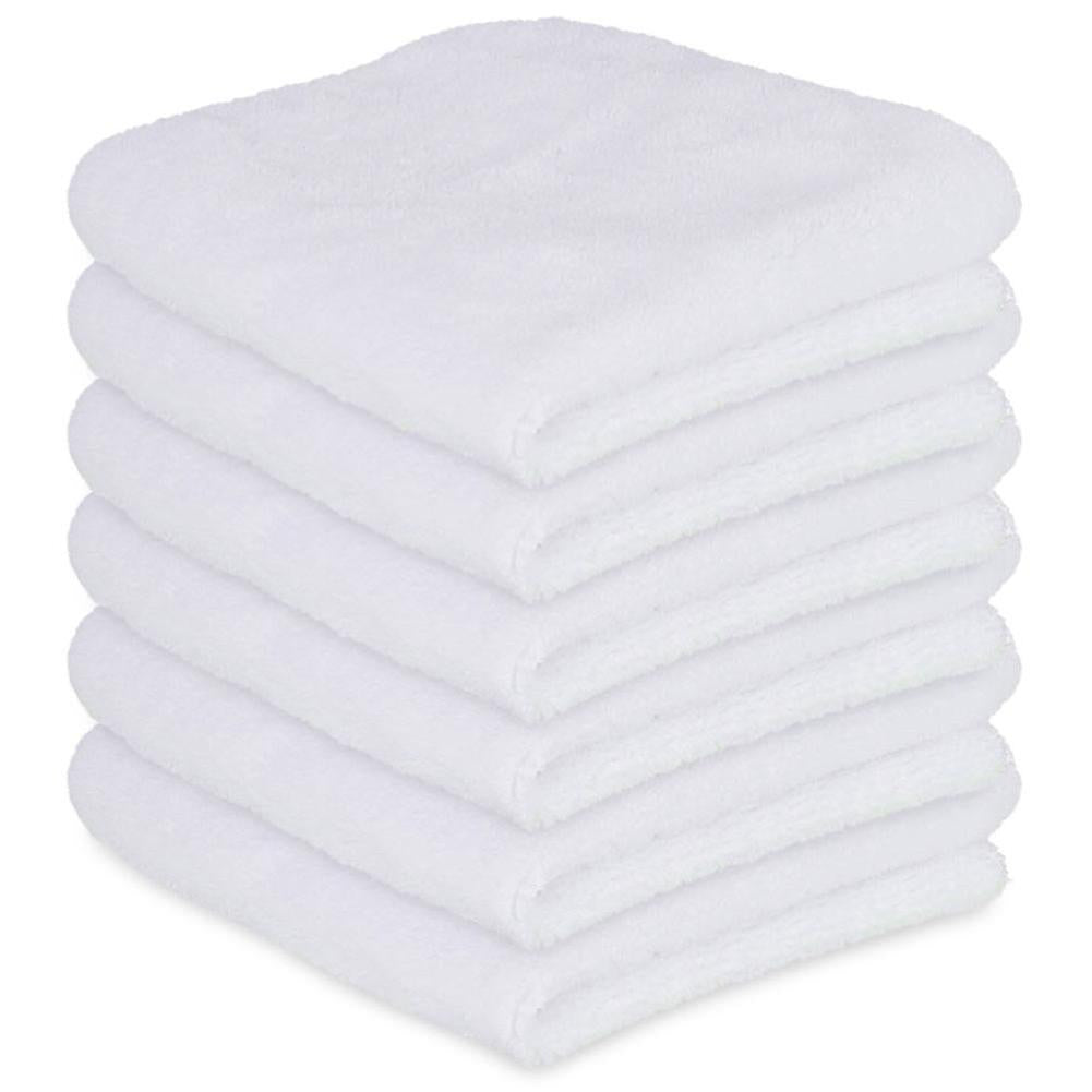Liquid X Premium Microfiber Detailing Towels - 16" x 16" : White