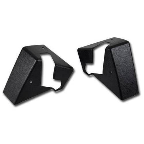 Corvette Top Storage Bracket Covers - Black: 1990-1996