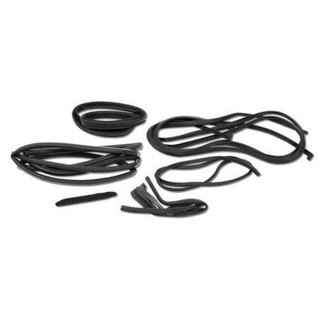 Corvette Weatherstrip Kit. Body 8 Piece: 1958