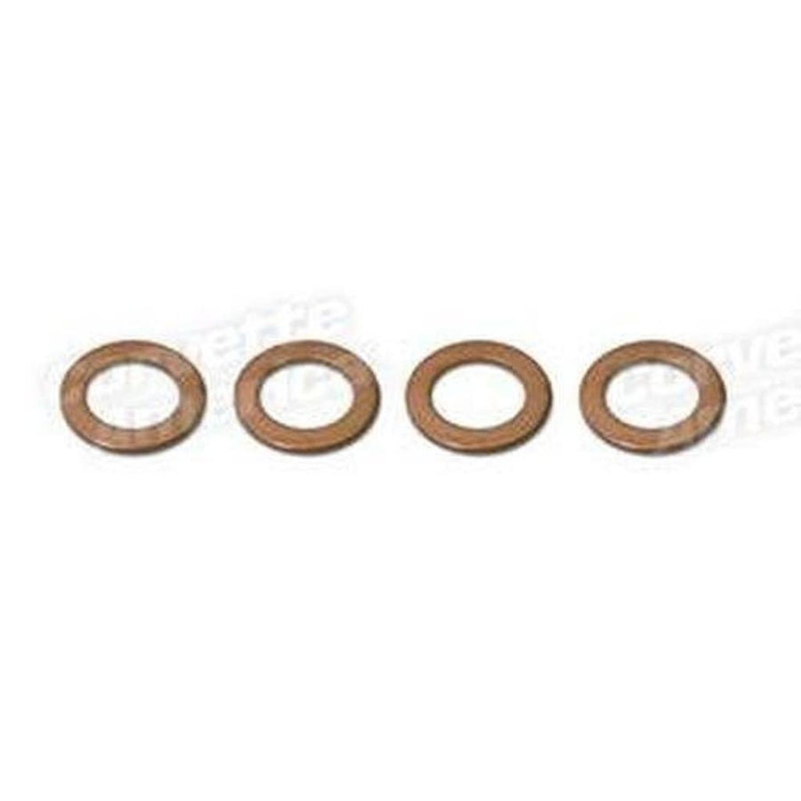 Corvette Brake Hose Washers. Copper 4 Piece Set: 1953-1982