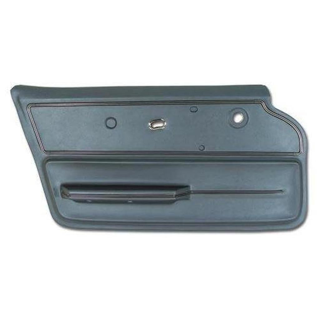 Corvette Door Panel. Teal Convertible With Trim LH: 1967