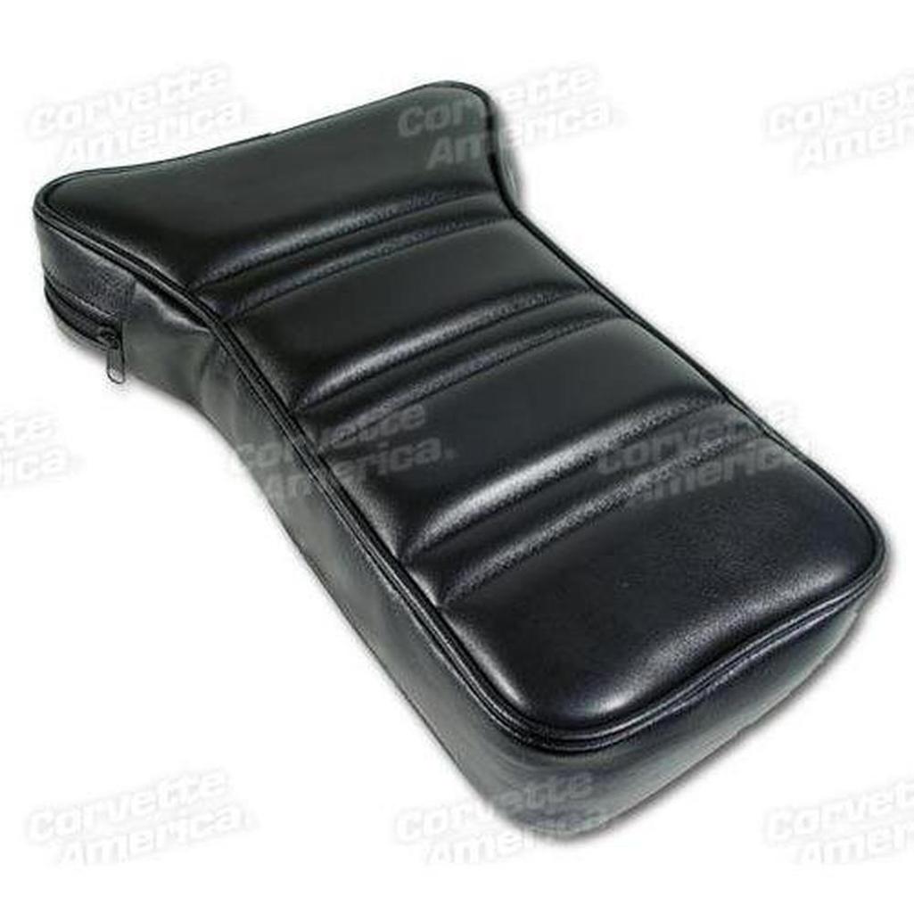 1972-1978 Corvette C3 Center Armrest - Black Leather