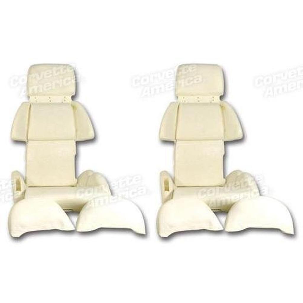 Corvette Seat Foam. Sport 4 Piece Set: 1991-1993