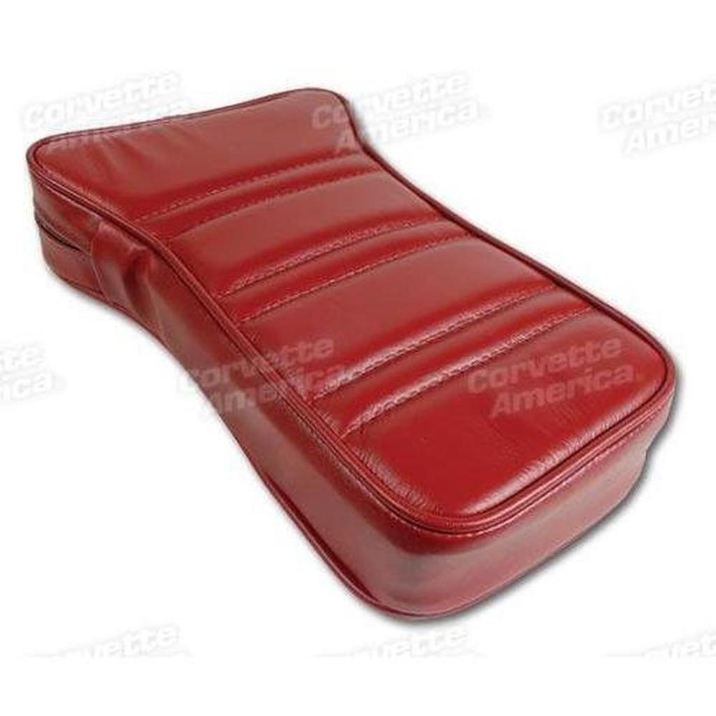 1976 Corvette C3 Center Armrest - Firethorn Leather