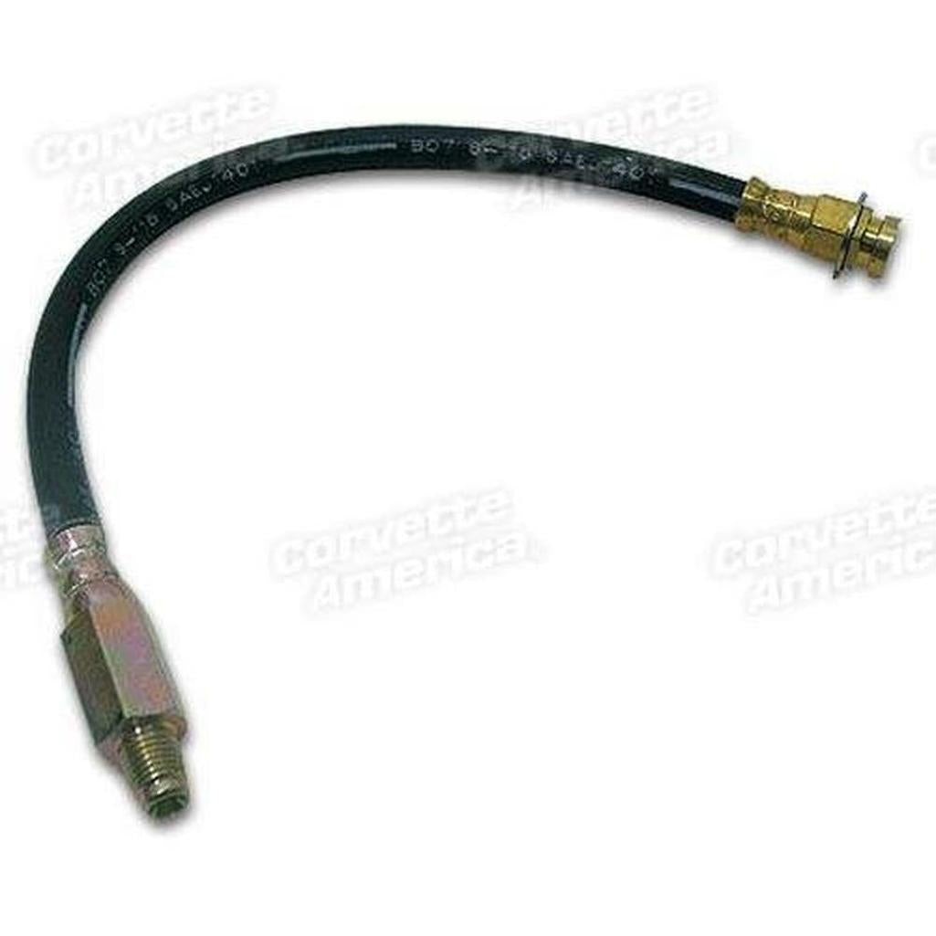 Corvette Brake Hose. Front - Hex End: 1967-1982