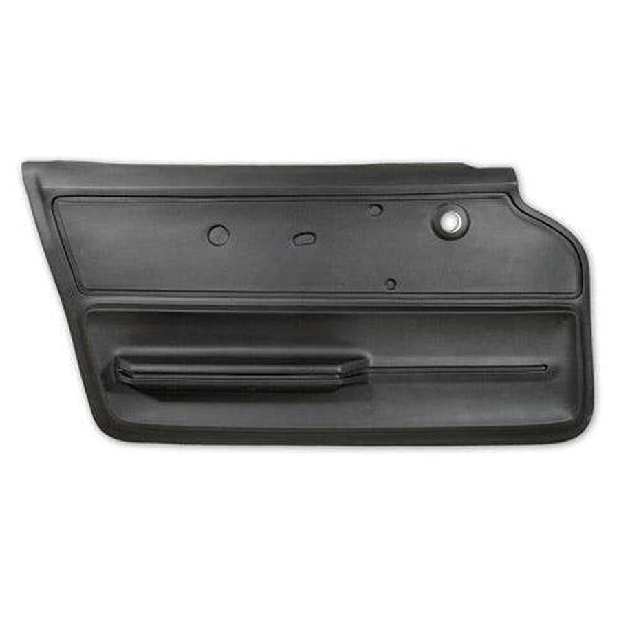 Corvette Door Panel. Black Coupe With Felt LH: 1967