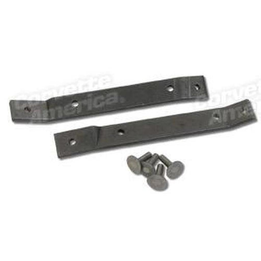 Corvette Door Pull Reinforcements. W/Rivets: 1966-1967