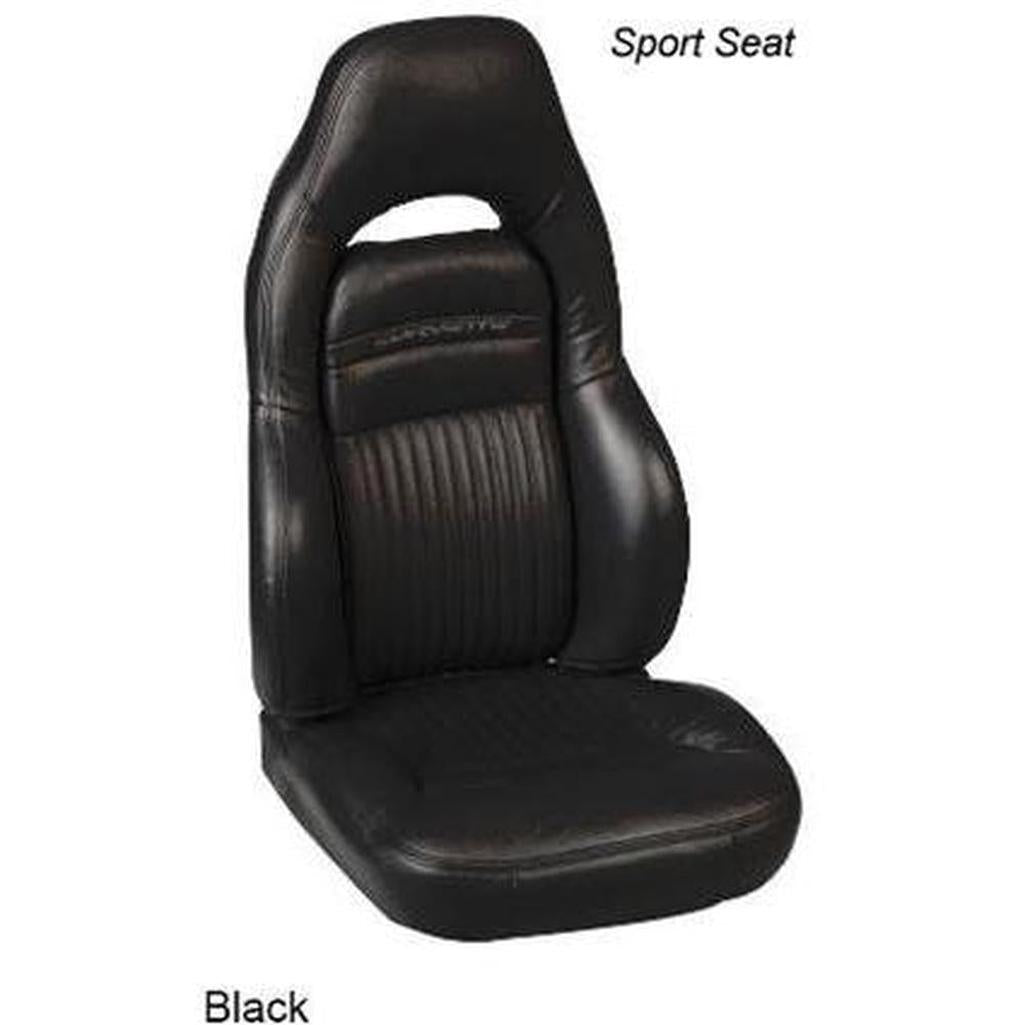 1997-2004 Corvette C5 Seat Covers - OEM Style Leather - Solid Colors (C5 & Z06)