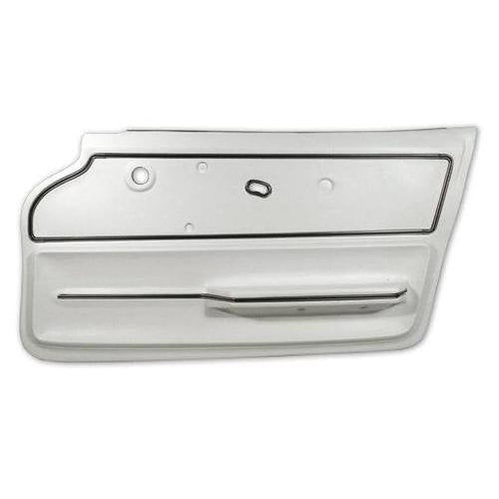 Corvette Door Panel. White Coupe With Trim RH: 1967