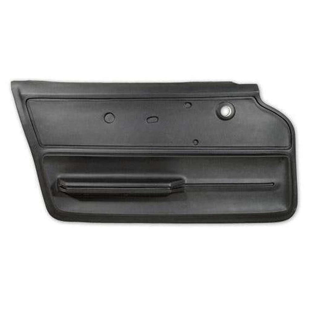 Corvette Door Panel. Black Coupe With Felt LH: 1967