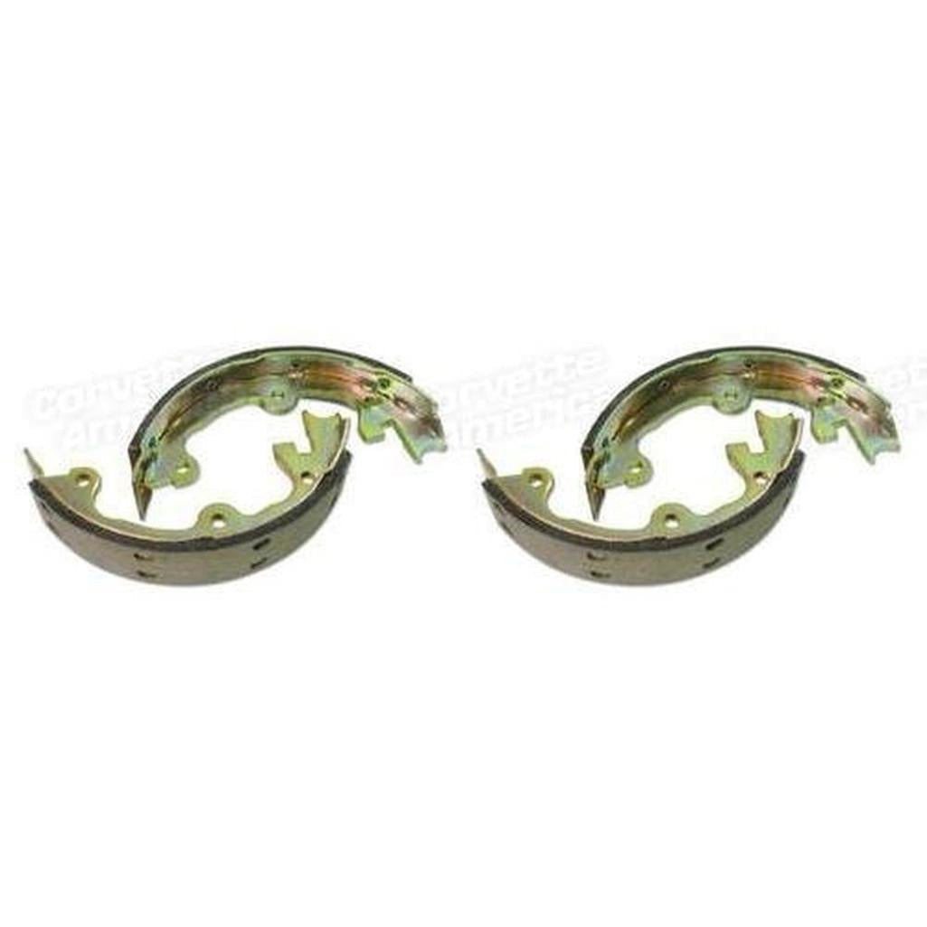 Corvette Park Brake Shoes. 4 Piece Set: 1965-1982