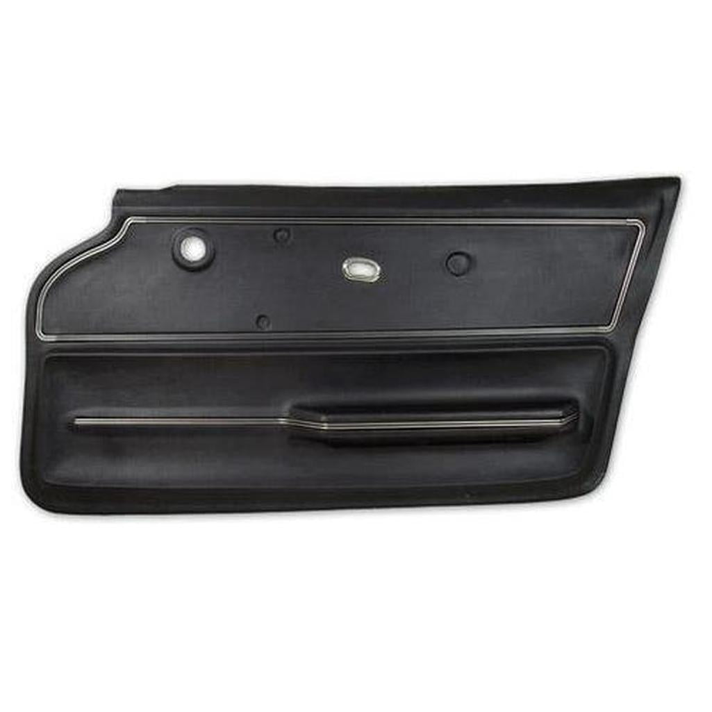 Corvette Door Panel. Black Coupe With Trim RH: 1967