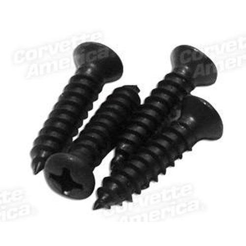 Corvette Door Defroster Bezel Screws. 4 Piece: 1984-1989
