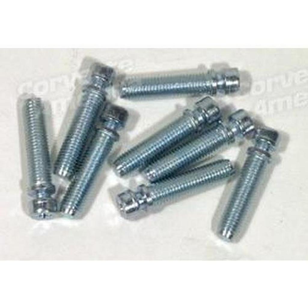 Corvette Headlight Adjuster Screws. 8 Piece: 1956-1982