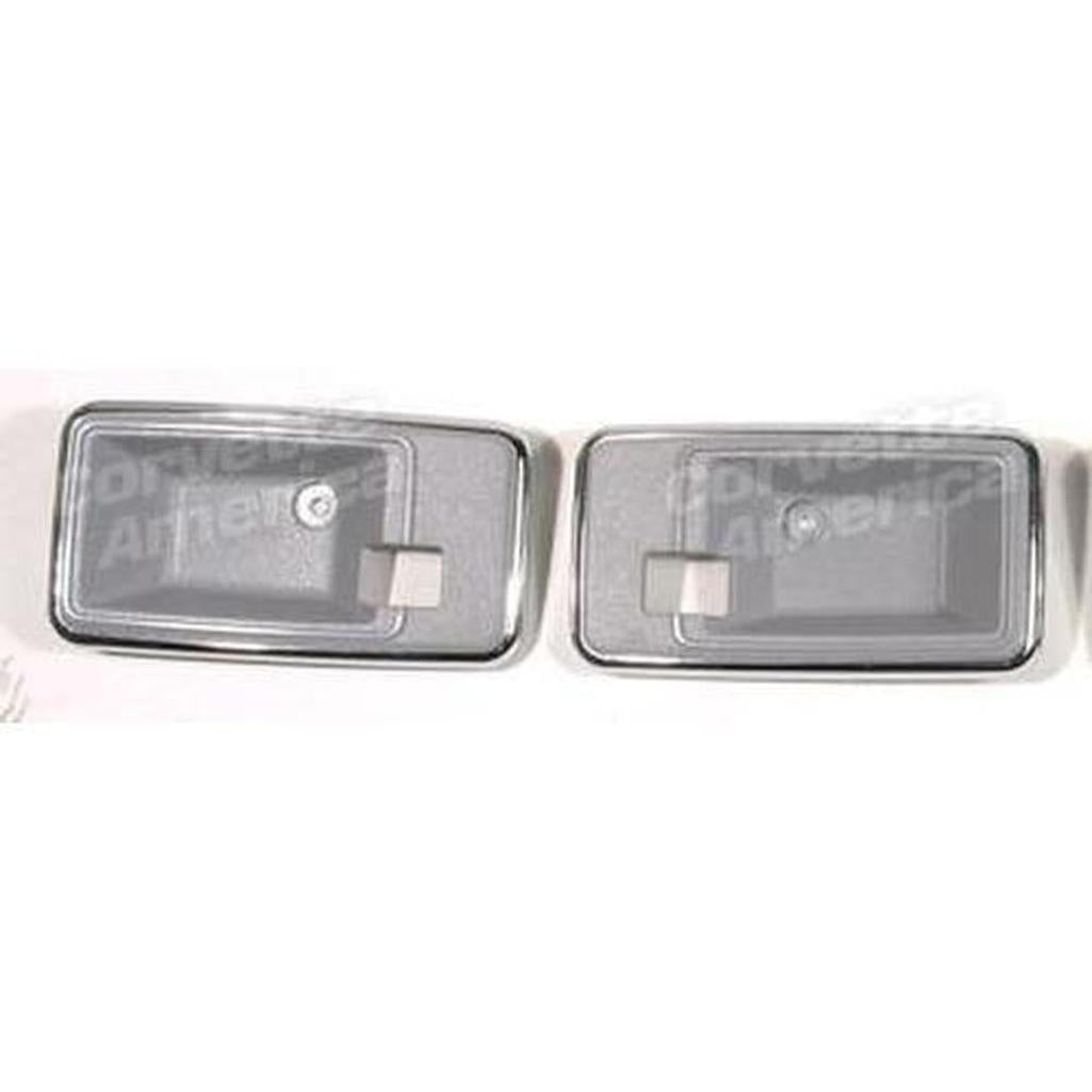 1982 Corvette C3 Door Latch Bezels - Gray