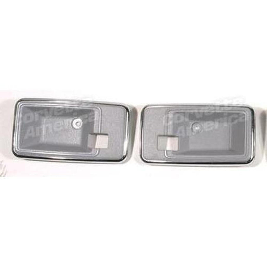 1982 Corvette C3 Door Latch Bezels - Gray