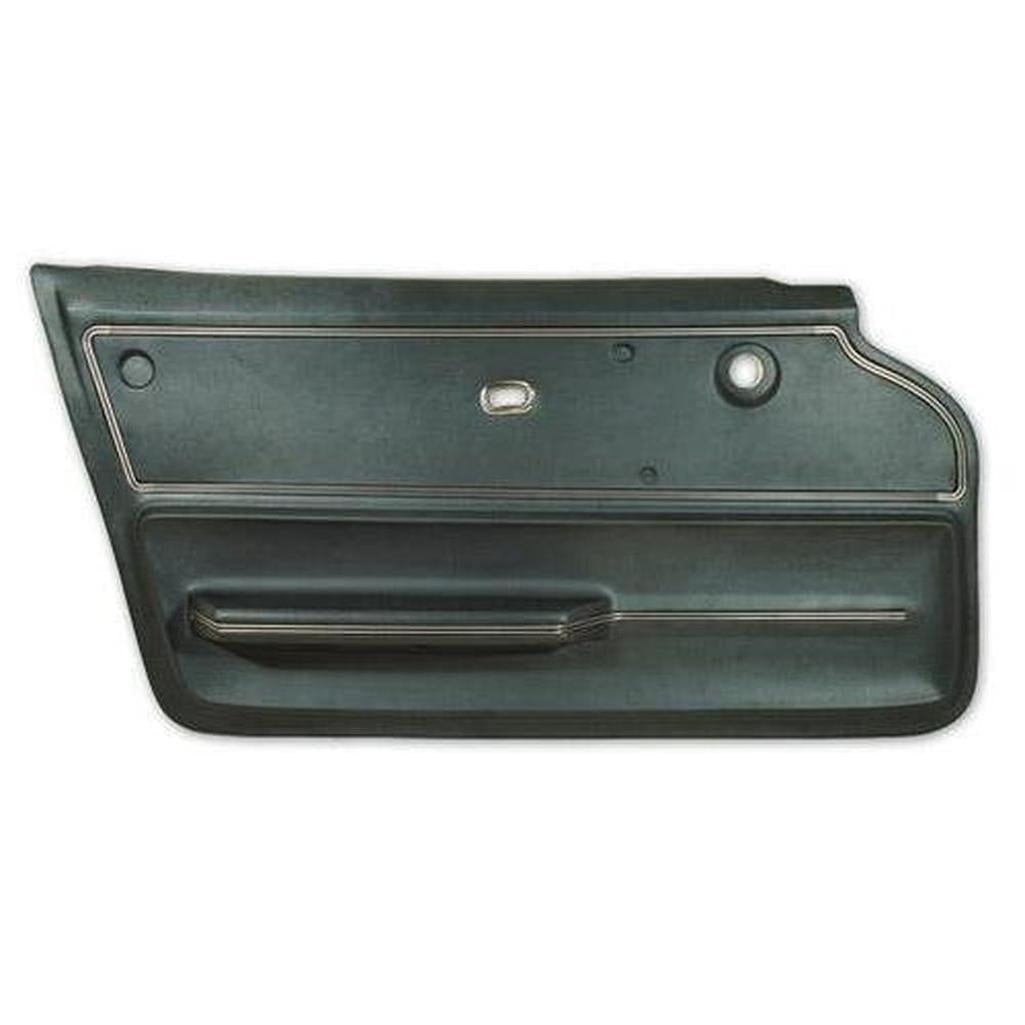 Corvette Door Panel. Green Coupe With Trim LH: 1965-1966