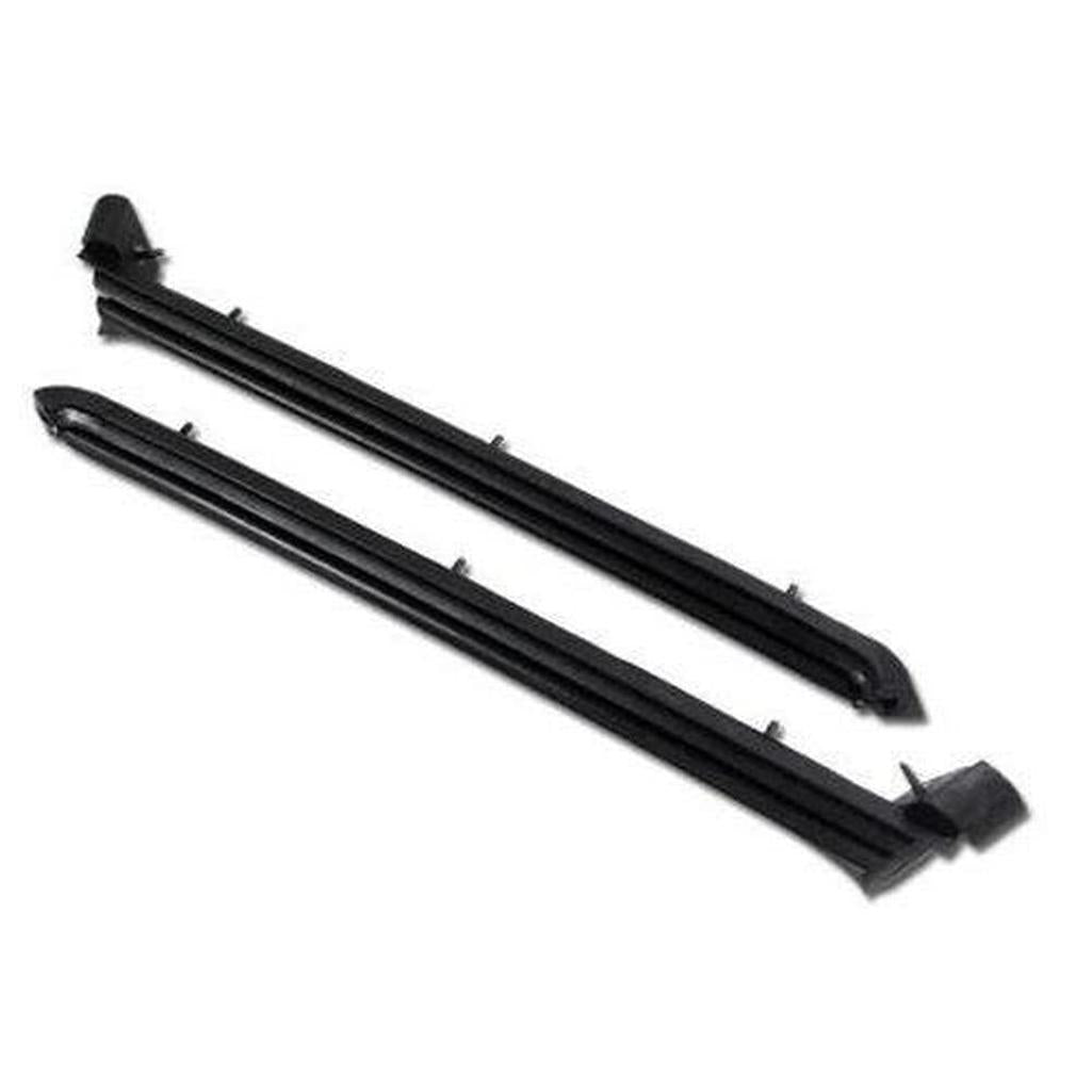 Corvette Weatherstrip. Convertible Top Vertical Side Rails: 1963-1967