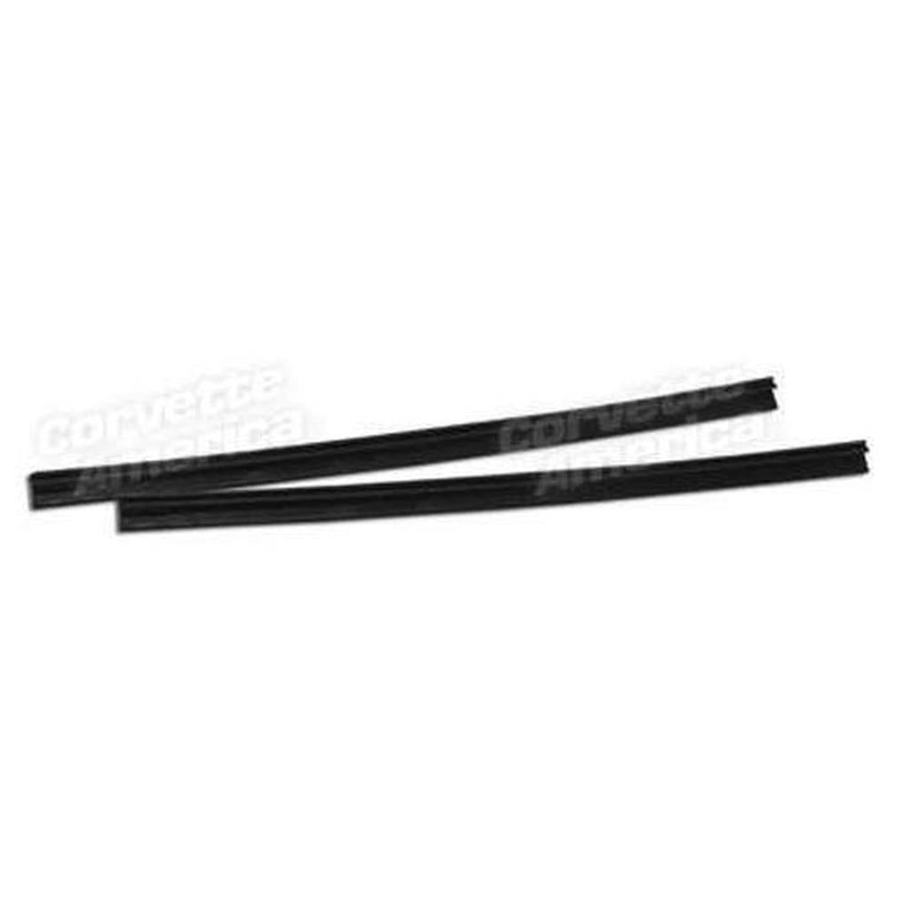 Corvette Weatherstrip. Door Convertible Vent Rear: 1963-1967